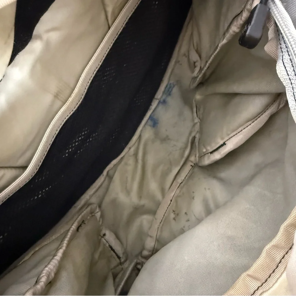 The North Face Lumbar Fanny Pack Waist Belt Bag Backpack in Green and‎ Gray